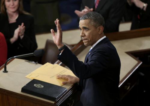 奧巴馬國情咨文談外交:亞太是重點(diǎn)將改革監(jiān)控